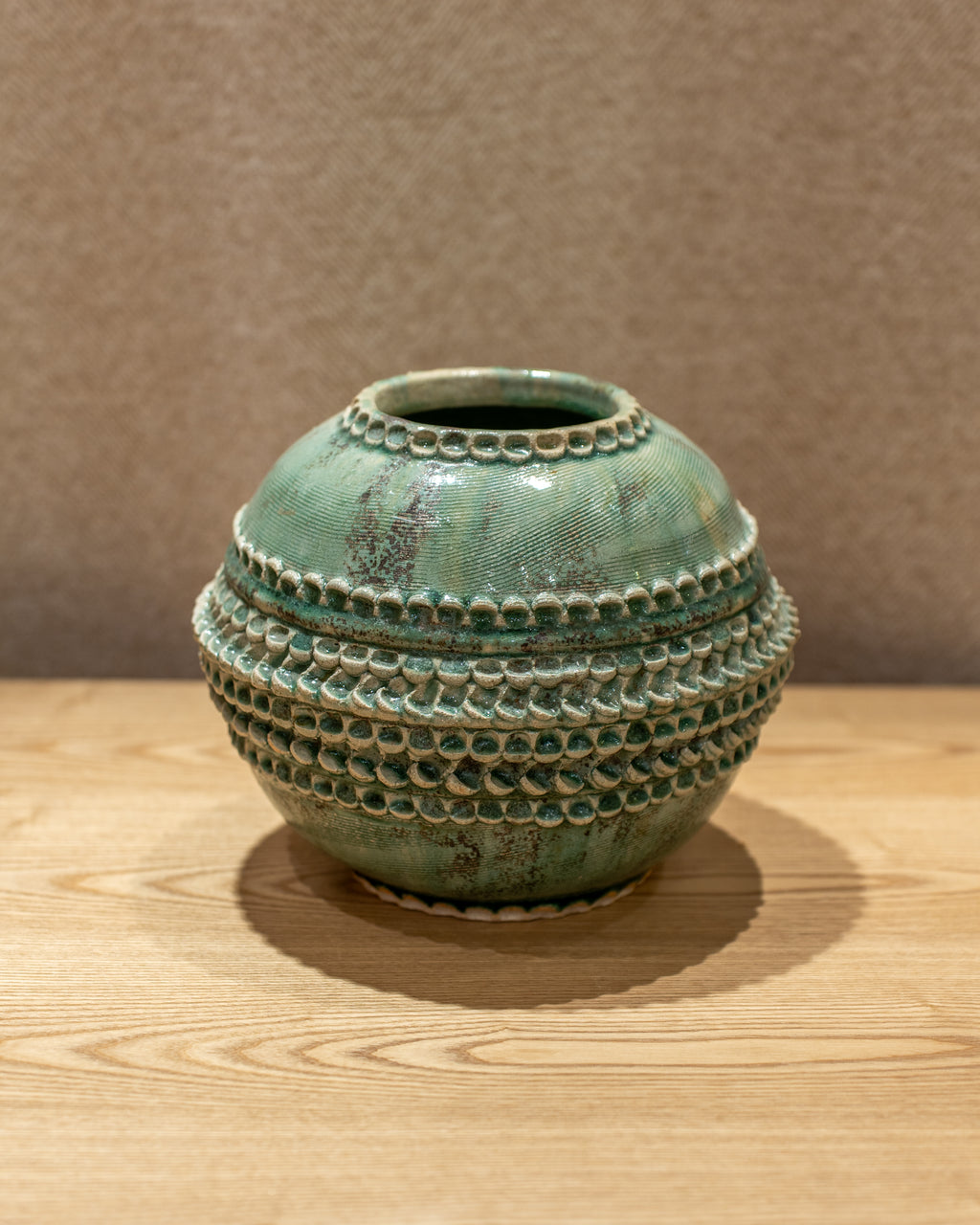 Vase en Cendre & Colombin