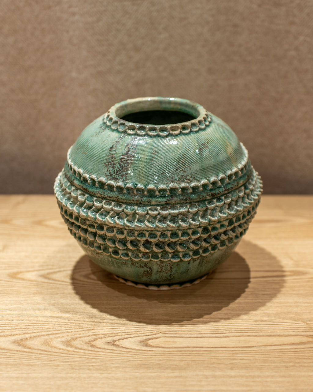 Vase en Cendre & Colombin