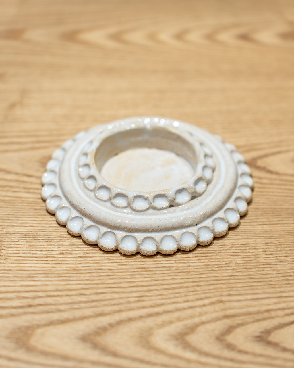 Coupelle de bougie pilier – Cendre & Colombin