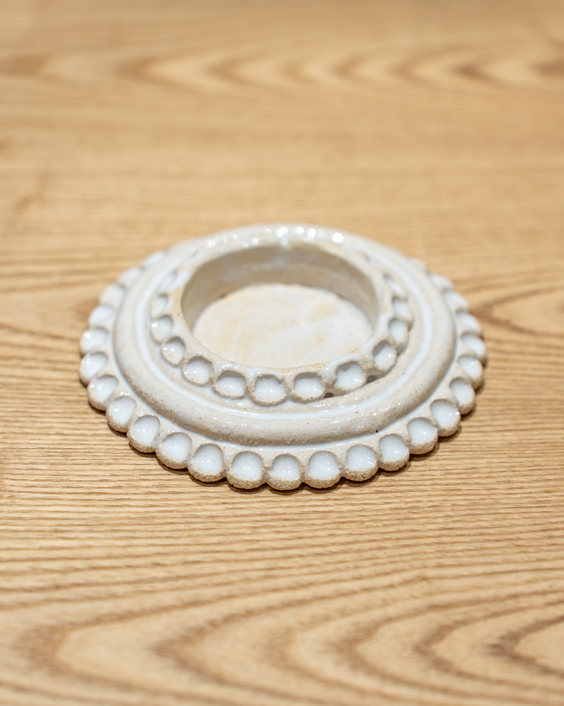 Coupelle de bougie pilier – Cendre & Colombin