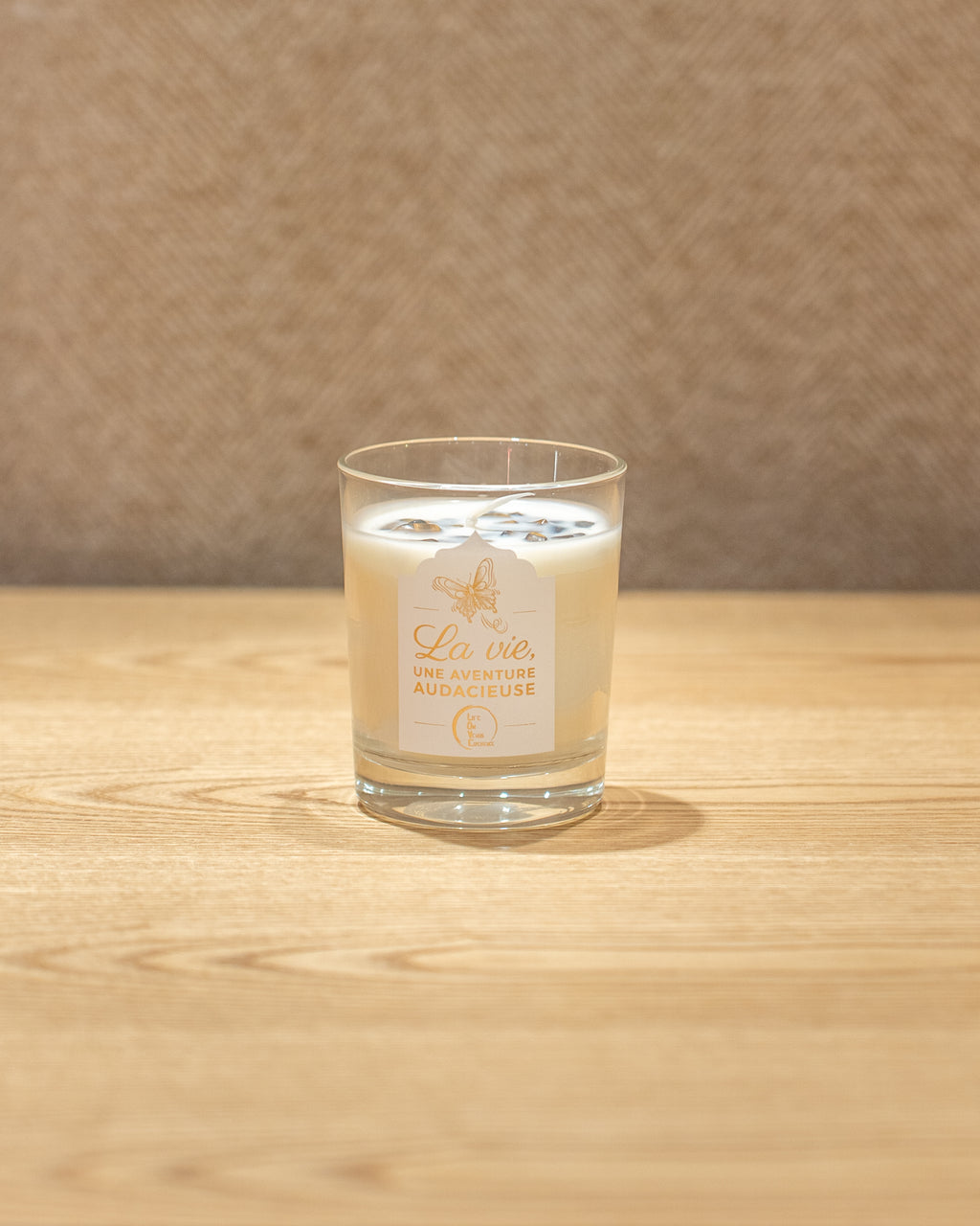 Bougie Énergétique "La vie, une aventure audacieuse"