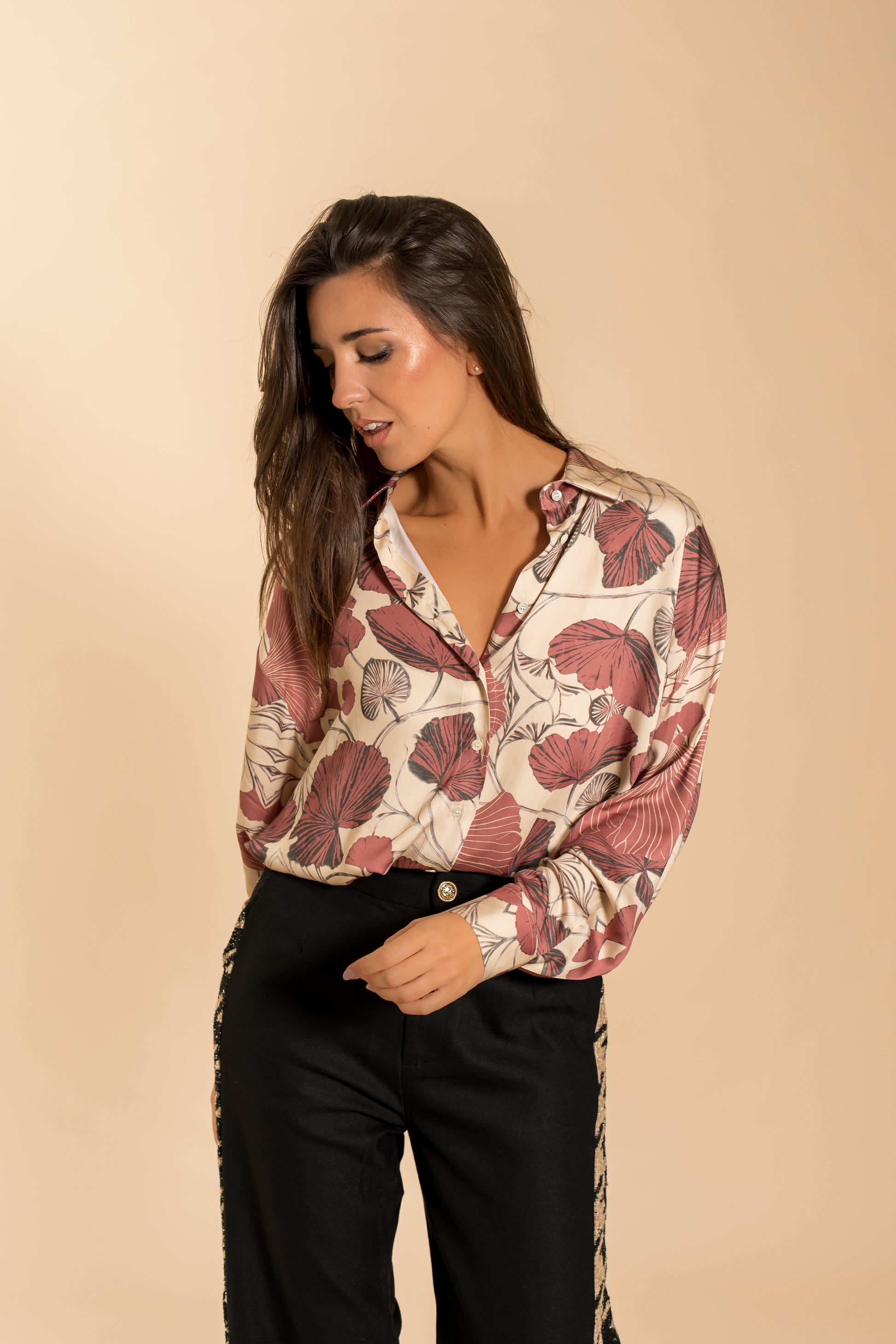 Chemise en viscose