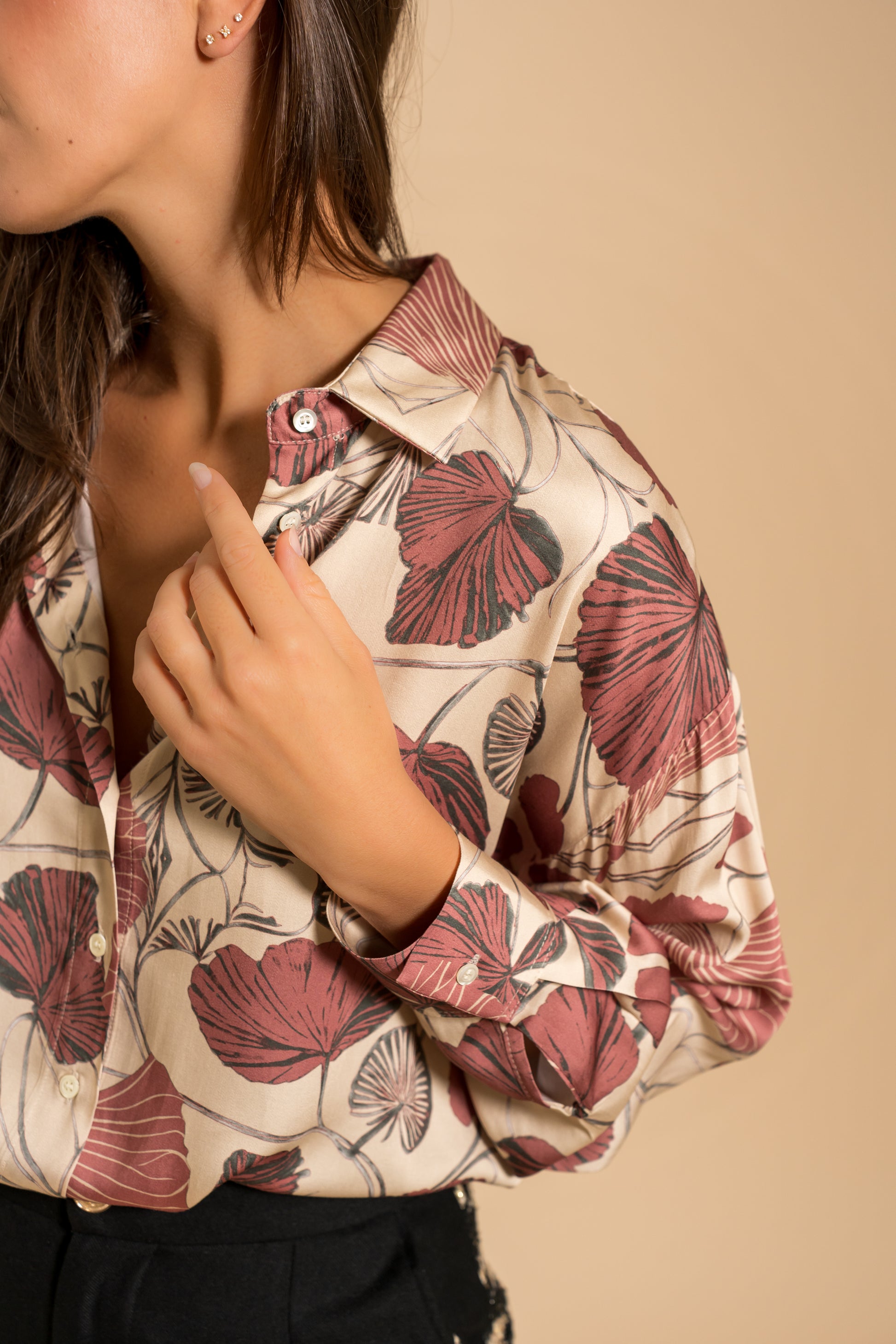 Chemise en viscose